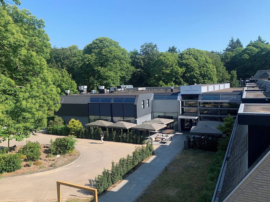 Façade de l’hébergement