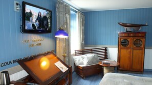Double Room, Sea View (Eric Tabarly) | In-room safe, free WiFi - Le Beauséjour (Tregastel)