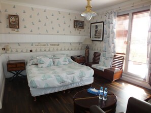 Kamar Double Superior, pemandangan laut (Amiral Trezeguet) | Brankas dan Wi-Fi gratis