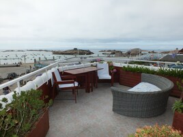 Quarto casal superior, terraço (Amiral Trezeguet ) | Vista da sacada