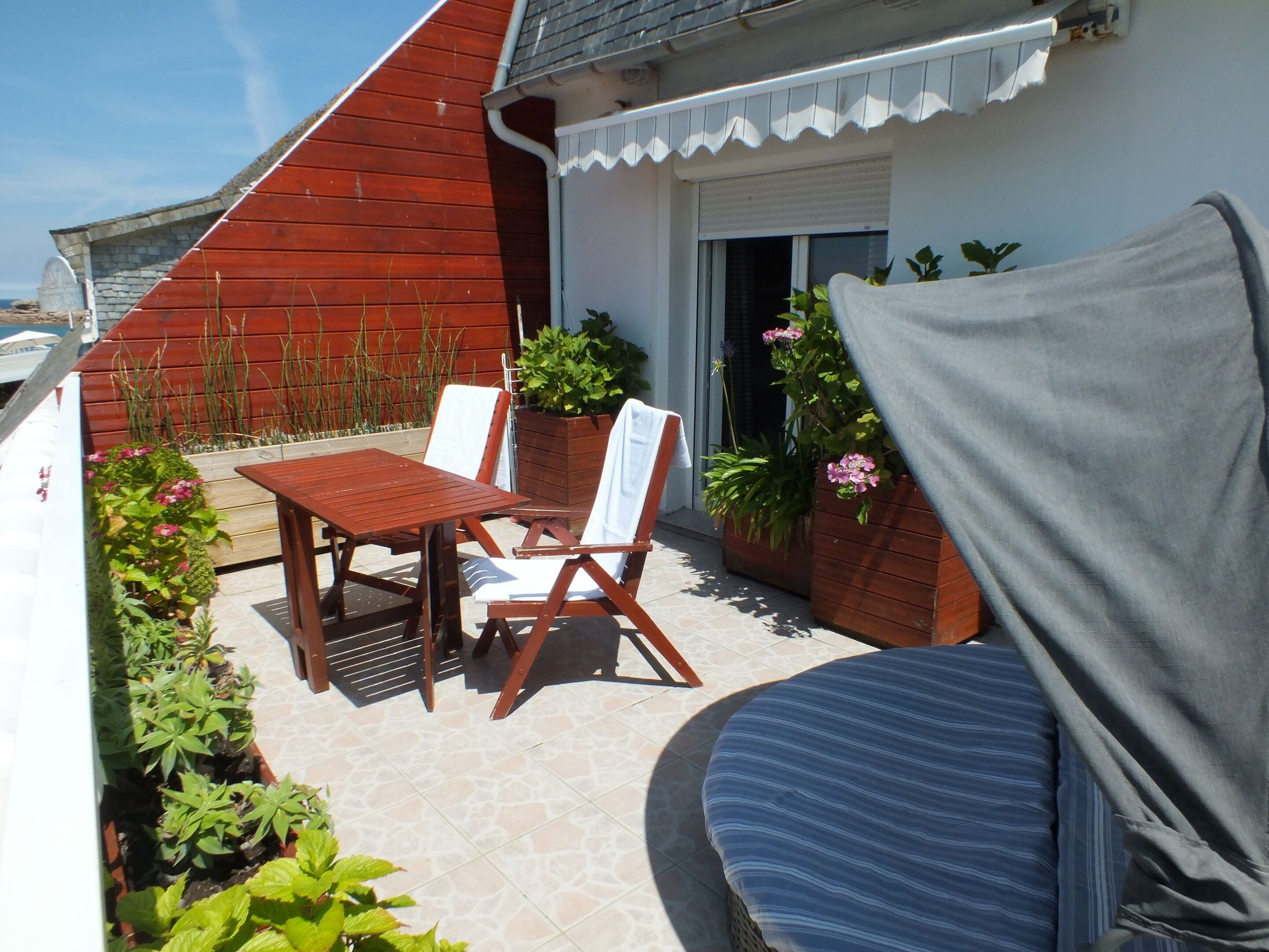 Appartement Supérieur, terrasse, vue mer (Enez Aval) | Vue depuis le balcon