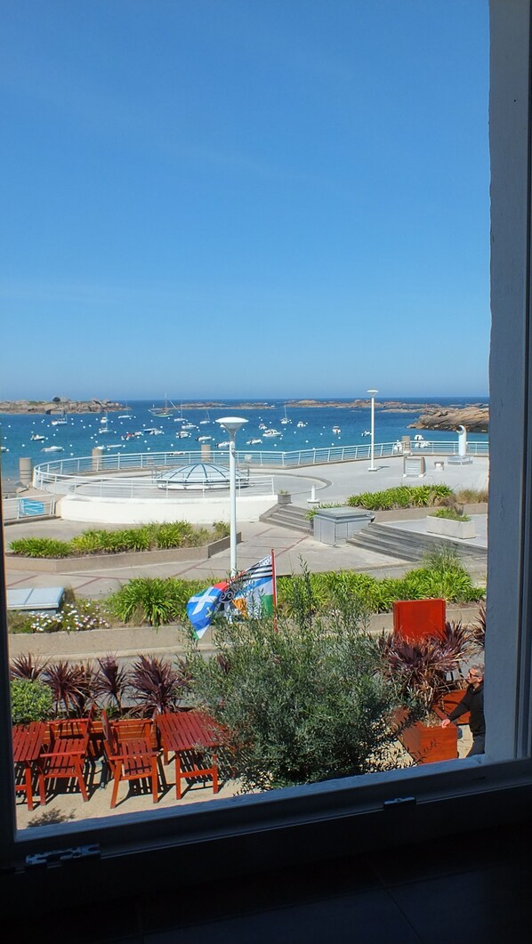 Utsikt fra overnattingsstedet