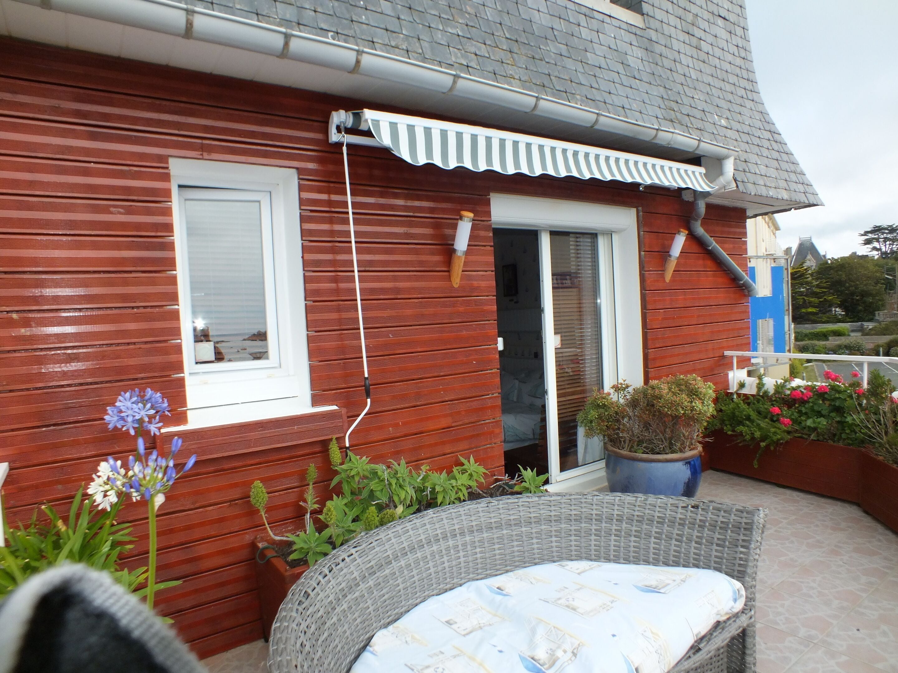 Chambre Double Supérieure, terrasse, vue mer (Amiral Trezeguet) | Vue depuis le balcon