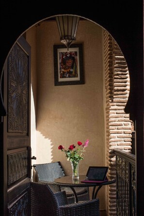 Deluxe Suite, Non Smoking | Balcony - Riad Mabrouk (Marrakech)