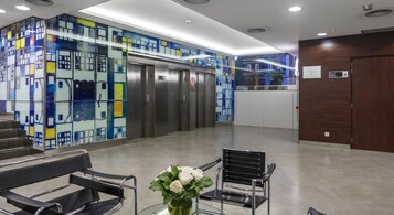 Zona de estar del vestíbulo