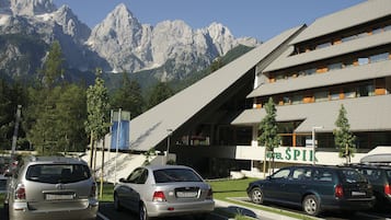 Blick auf die Berge