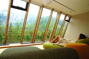 Sauna seca, tratamentos corporais, aromaterapia, bandagem corporal