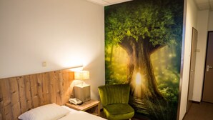 Basic Single Room | Desk, iron/ironing board (on request), rollaway beds (surcharge) - Forest Hotel (Den Helder)