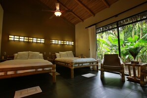 Double Room, 2 Queen Beds | Premium bedding, pillow-top beds, minibar, in-room safe