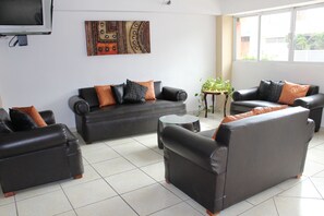 Sala de estar en el lobby