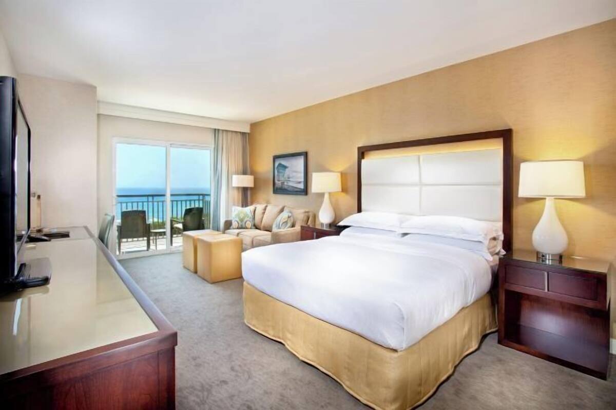 Premium bedding, pillow-top beds, in-room safe, desk