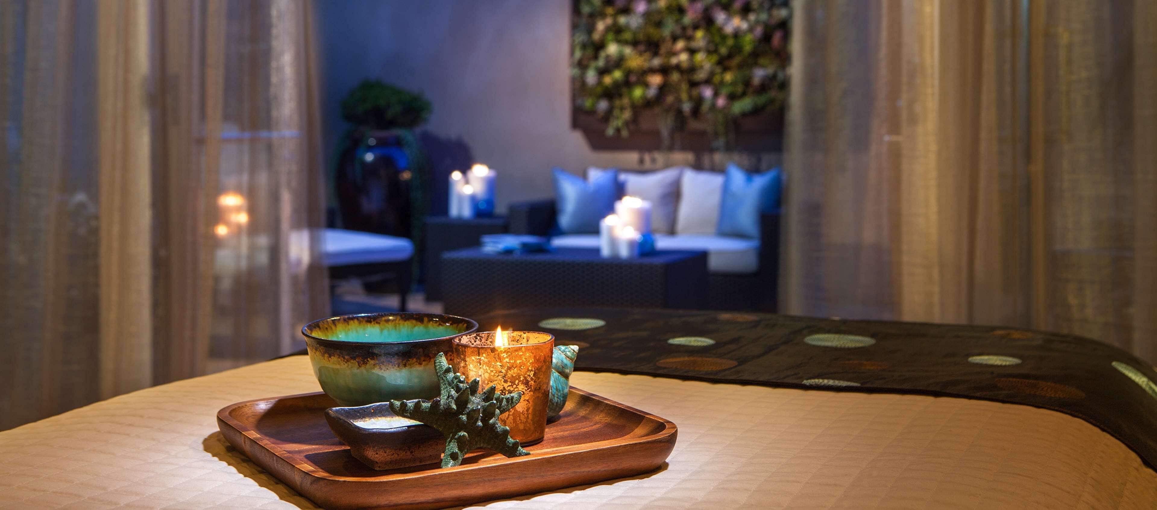 Couples treatment room(s), sauna, steam room, body treatments