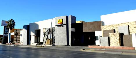 Overnatningsstedets facade