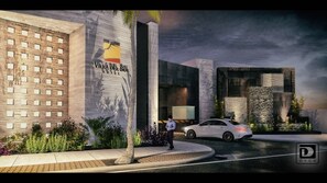 Property entrance - Hotel Villa del Sol (Ciudad Juarez)