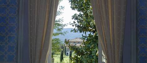 Blick von der Unterkunft