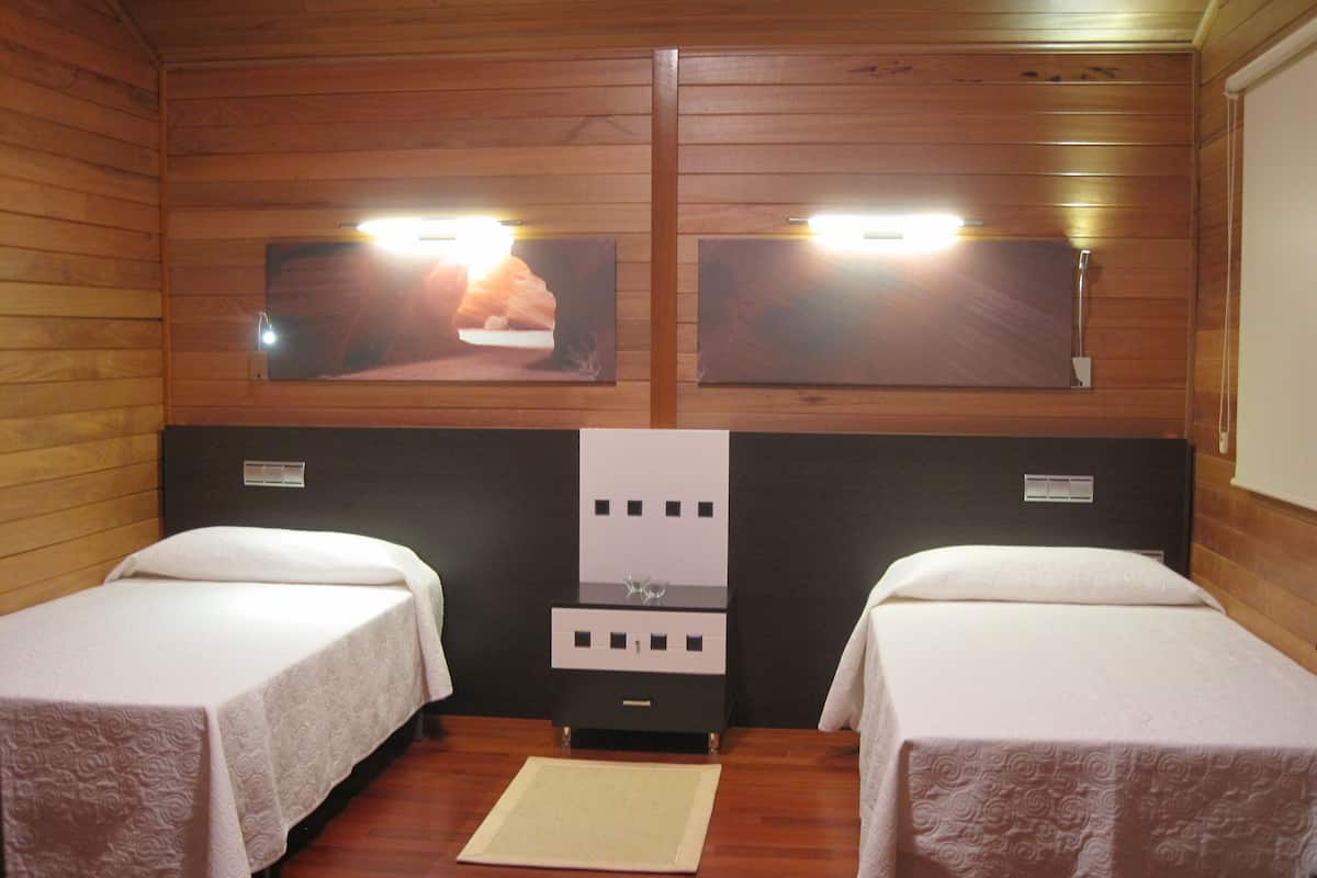 Down comforters, memory foam beds, minibar, in-room safe