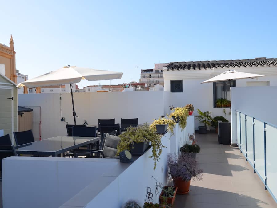 Utsikt från boendet