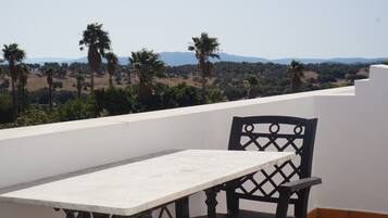 Uitzicht vanuit accommodatie