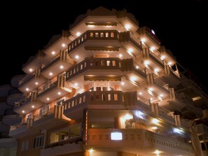 Front of property – evening/night