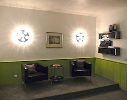 Sala de estar en el lobby