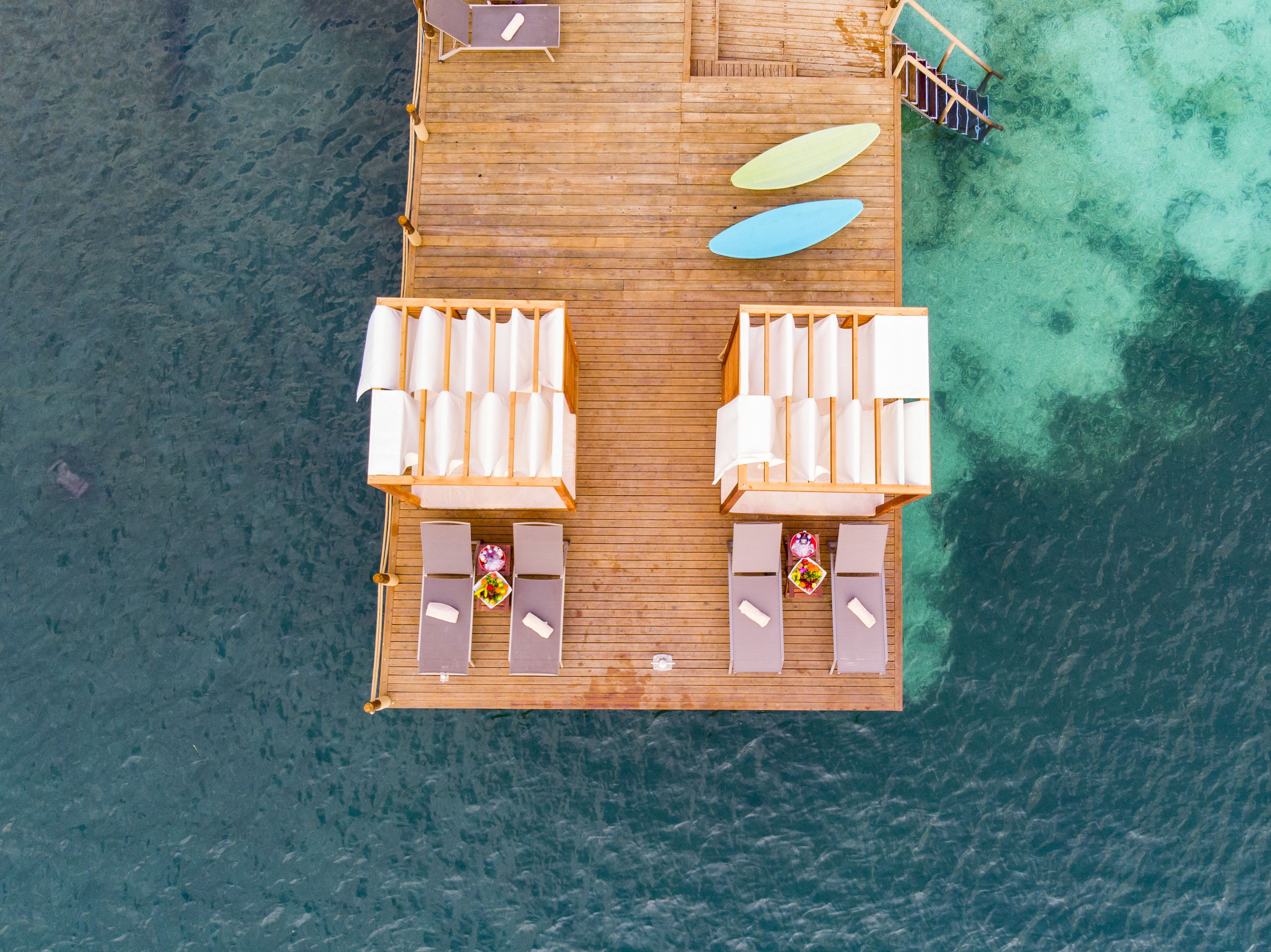 private beach, free beach cabanas, sun-loungers, beach umbrellas