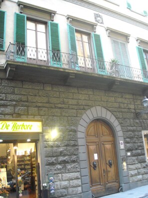 Blick von der Unterkunft