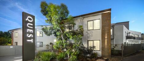 Fachada del alojamiento