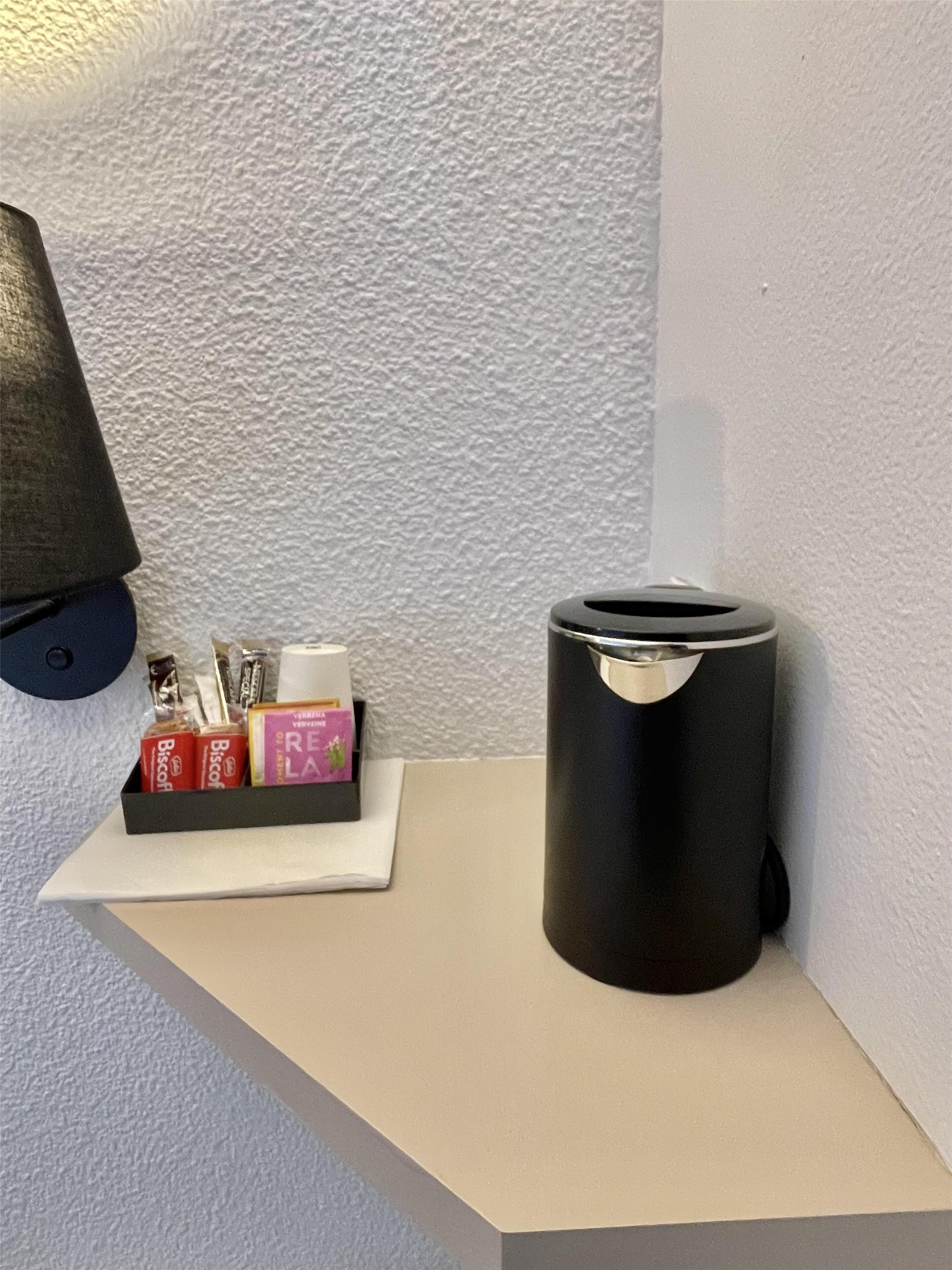 Premium bedding, blackout drapes, soundproofing, free cribs/infant beds