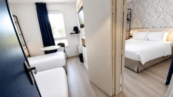 Ropa de cama de alta calidad y cortinas blackout