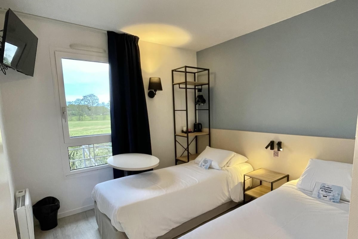 Chambre Standard, 2 lits une place | Literie de qualité supérieure, rideaux occultants, chambres insonorisées