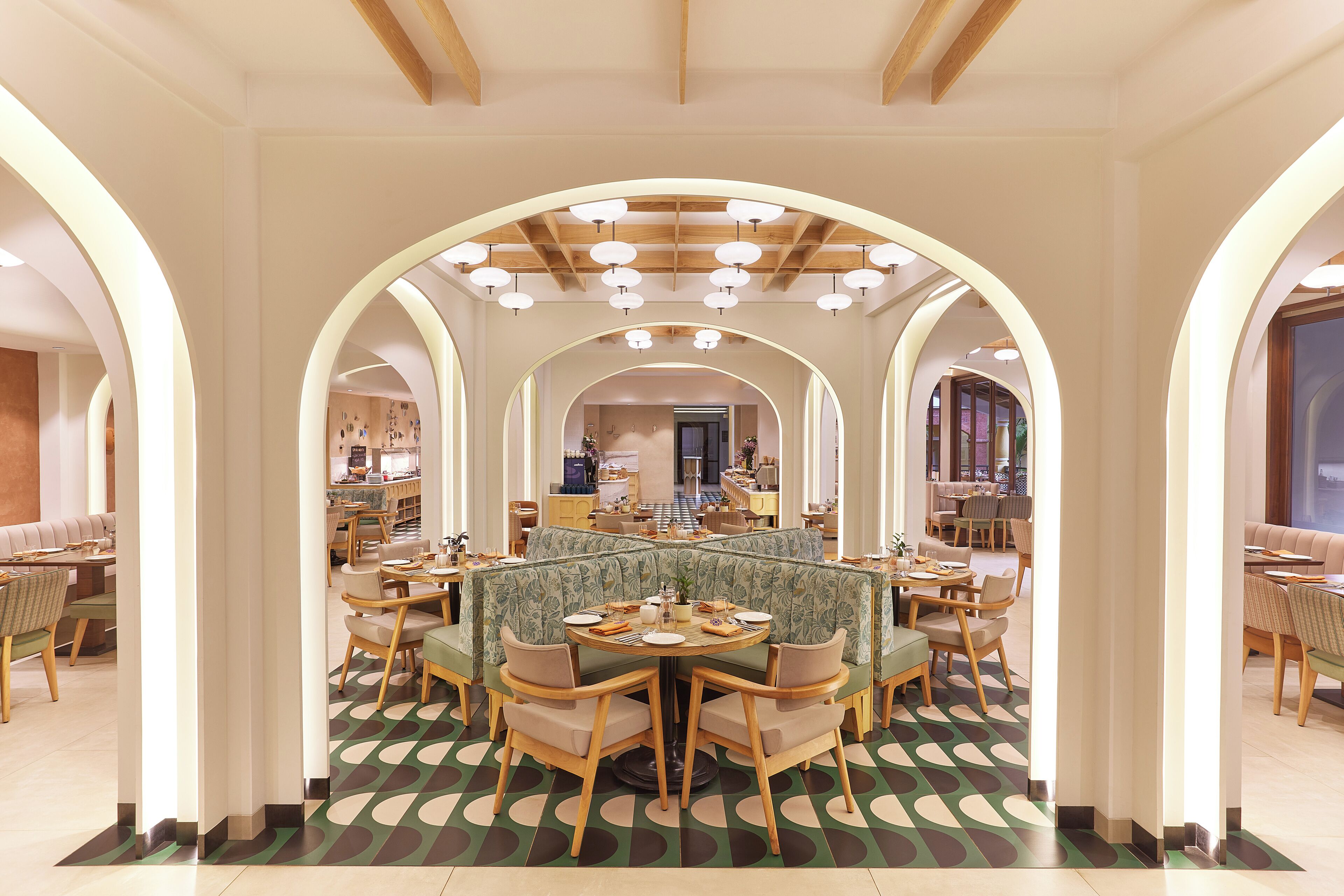 breakfast, lunch, dinner served; international cuisine, pool views