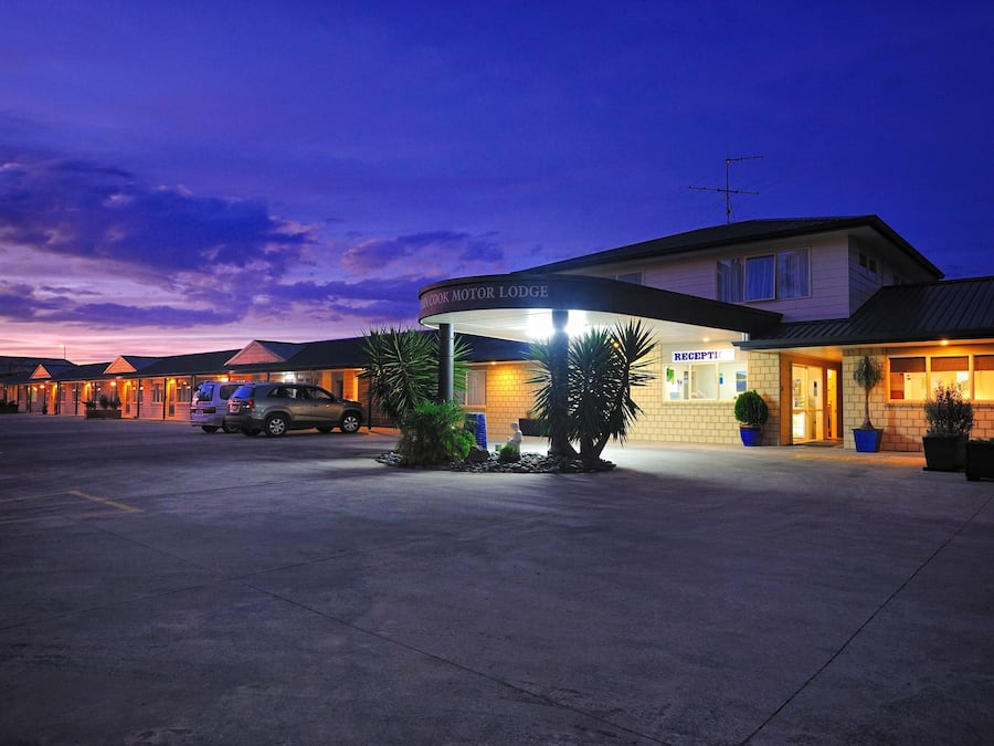 Front of property – evening/night