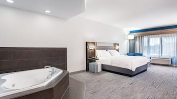 Standard Room, 1 King Bed (Feature) | 1 bedroom, desk, laptop workspace, blackout drapes
