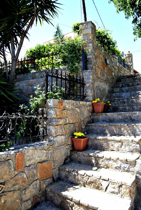 Property grounds - Filoxenia Studios (Delphi)