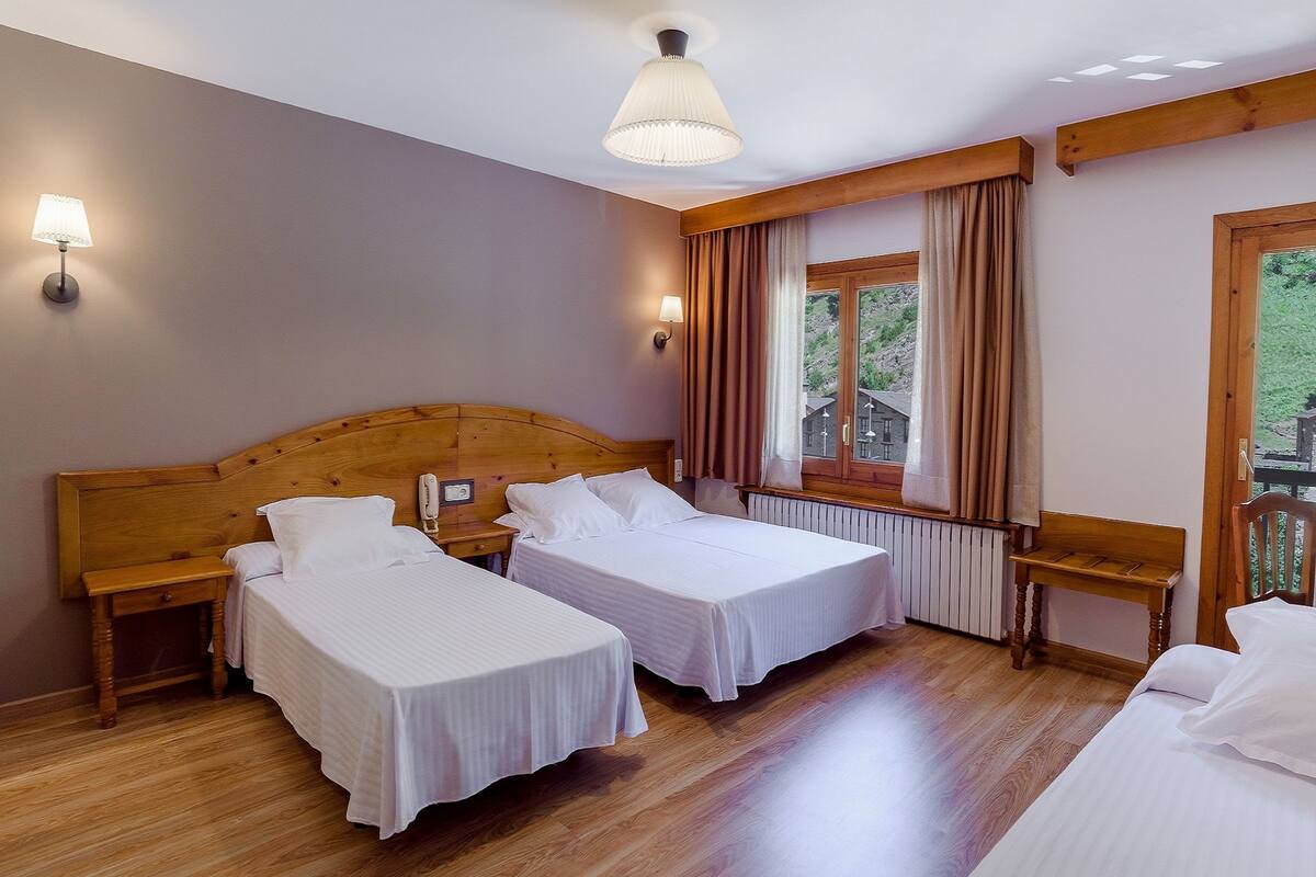 Familienzimmer, Gartenblick