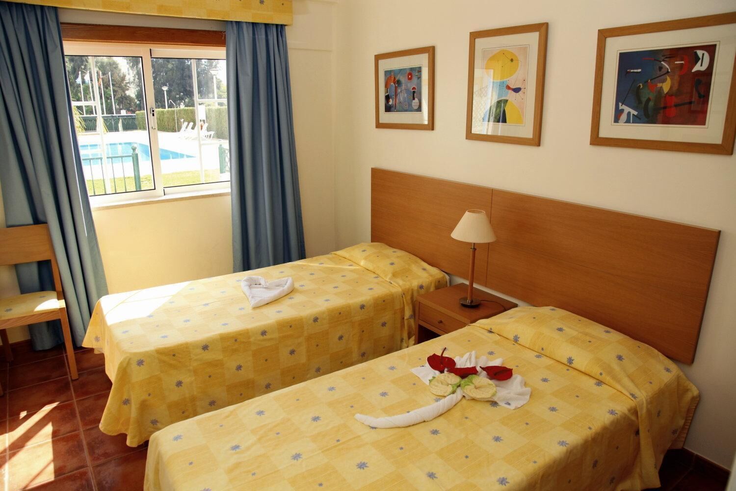 individually decorated, individually furnished, blackout curtains