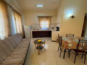 Appartement Confort, coin cuisine | Équipements de la chambre