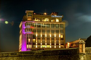 Front of property – evening/night