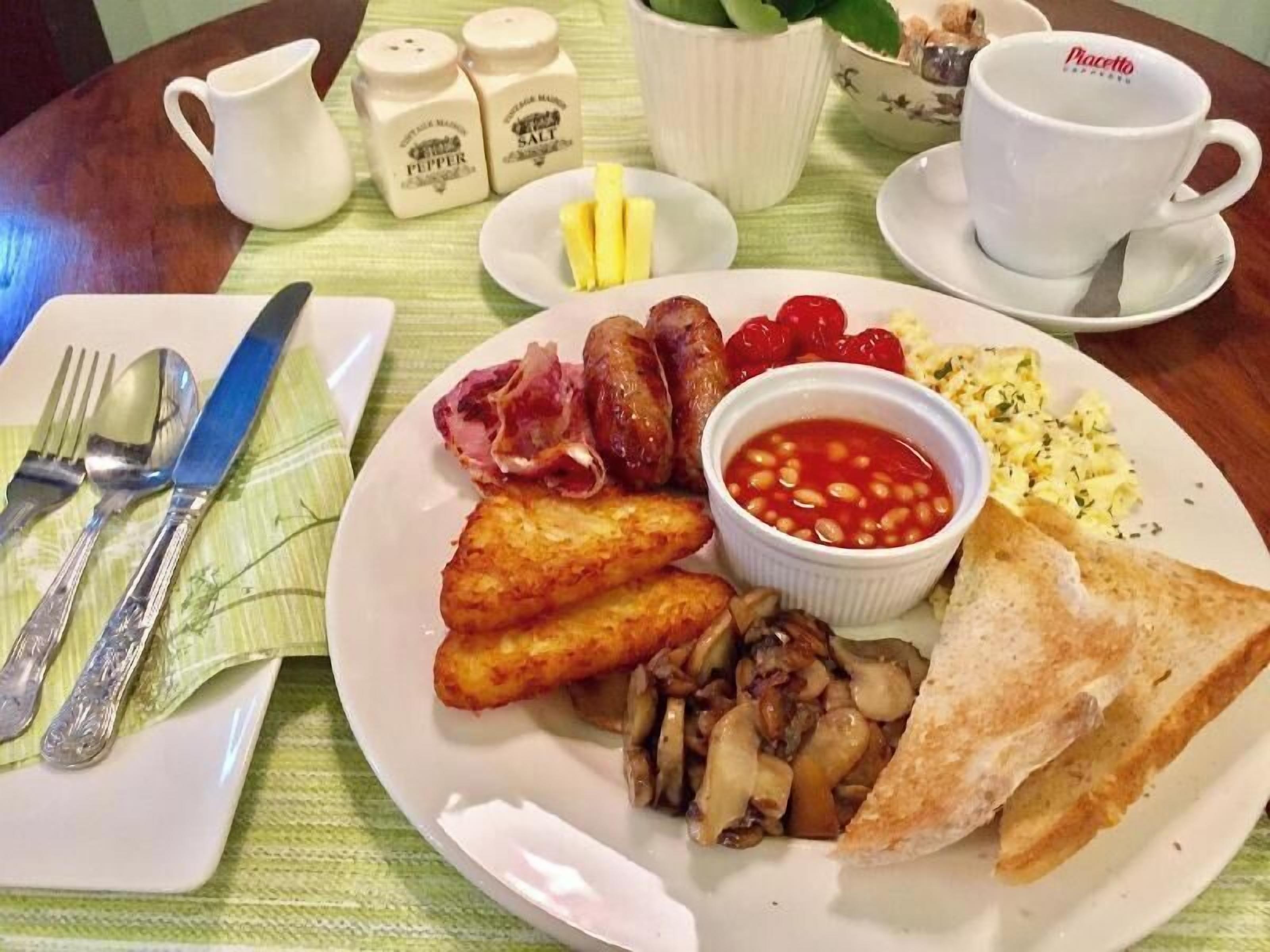 Breakfast meal | Free daily full breakfast