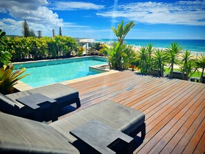 Penthouse, 3 habitaciones, alberca privada, vista a la playa | Alberca privada