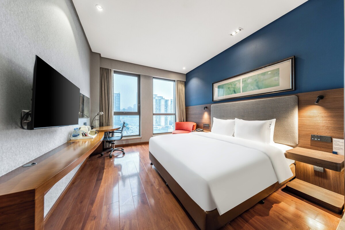 Peralatan tempat tidur premium, gebar bulu kapas, katil Select Comfort 