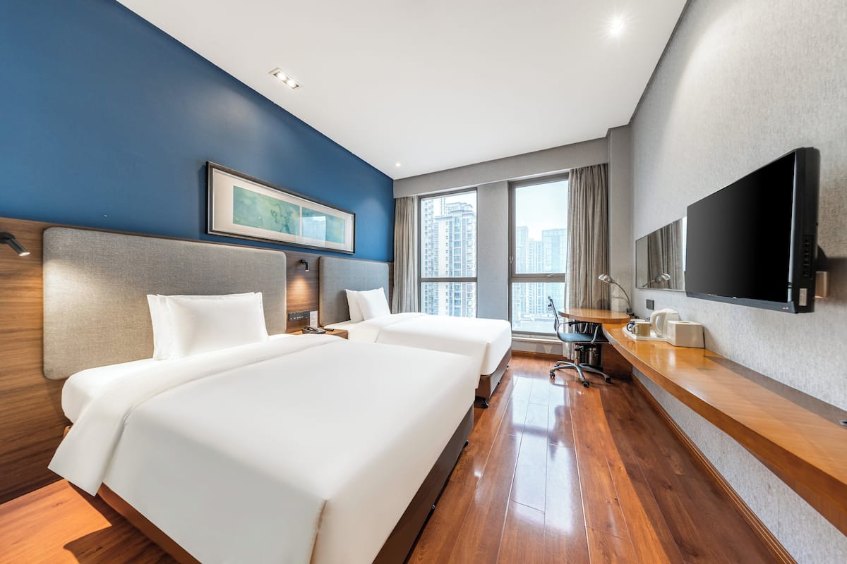 Standardzimmer, 2 Einzelbetten | Hochwertige Bettwaren, Daunenbettdecken, Select-Comfort-Betten