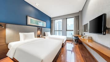 Standard Room, 2 Twin Beds | Premium bedding, down comforters, Select Comfort beds