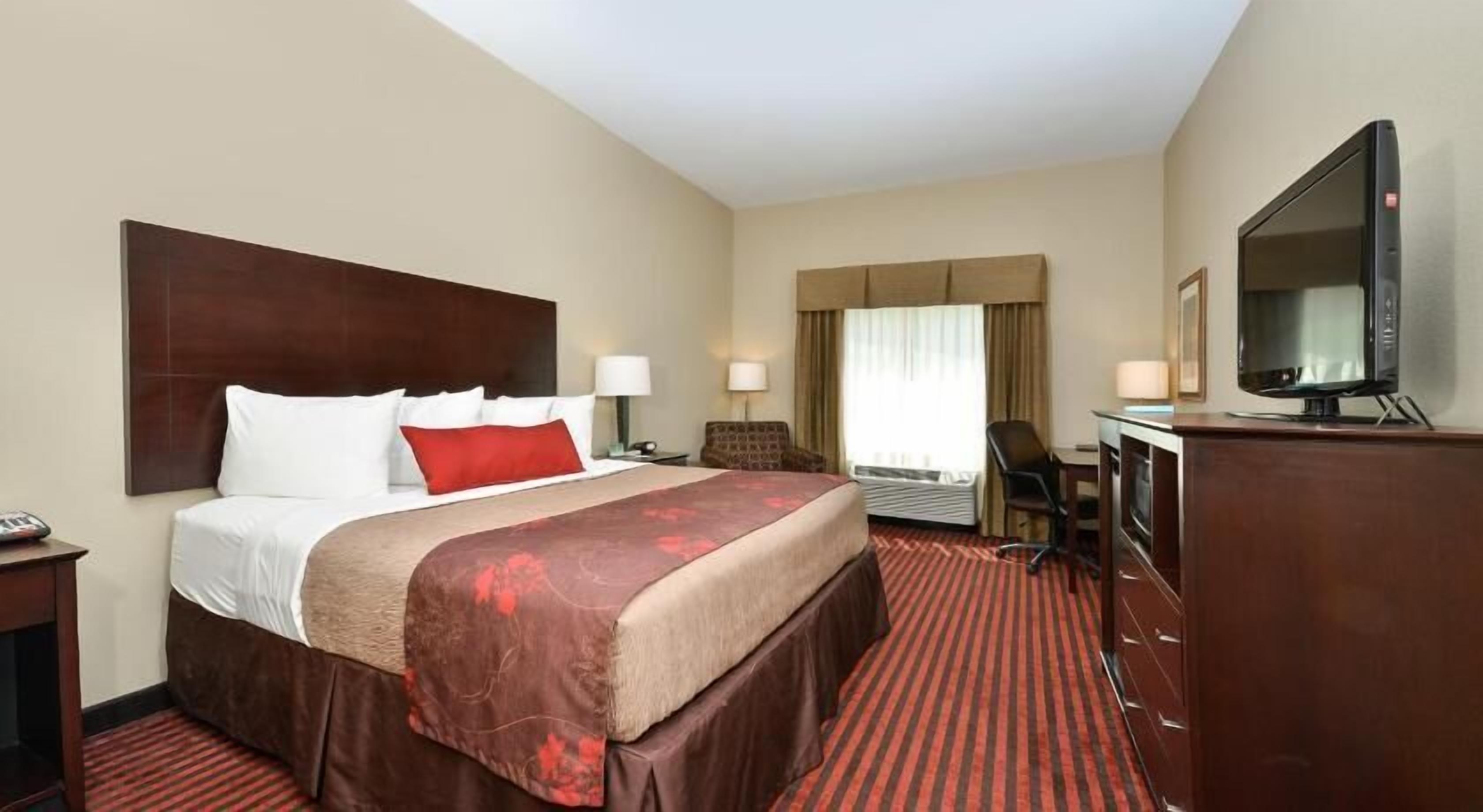 Hypo-allergenic bedding, iron/ironing board, cribs/infant beds