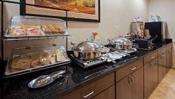 Free daily full breakfast