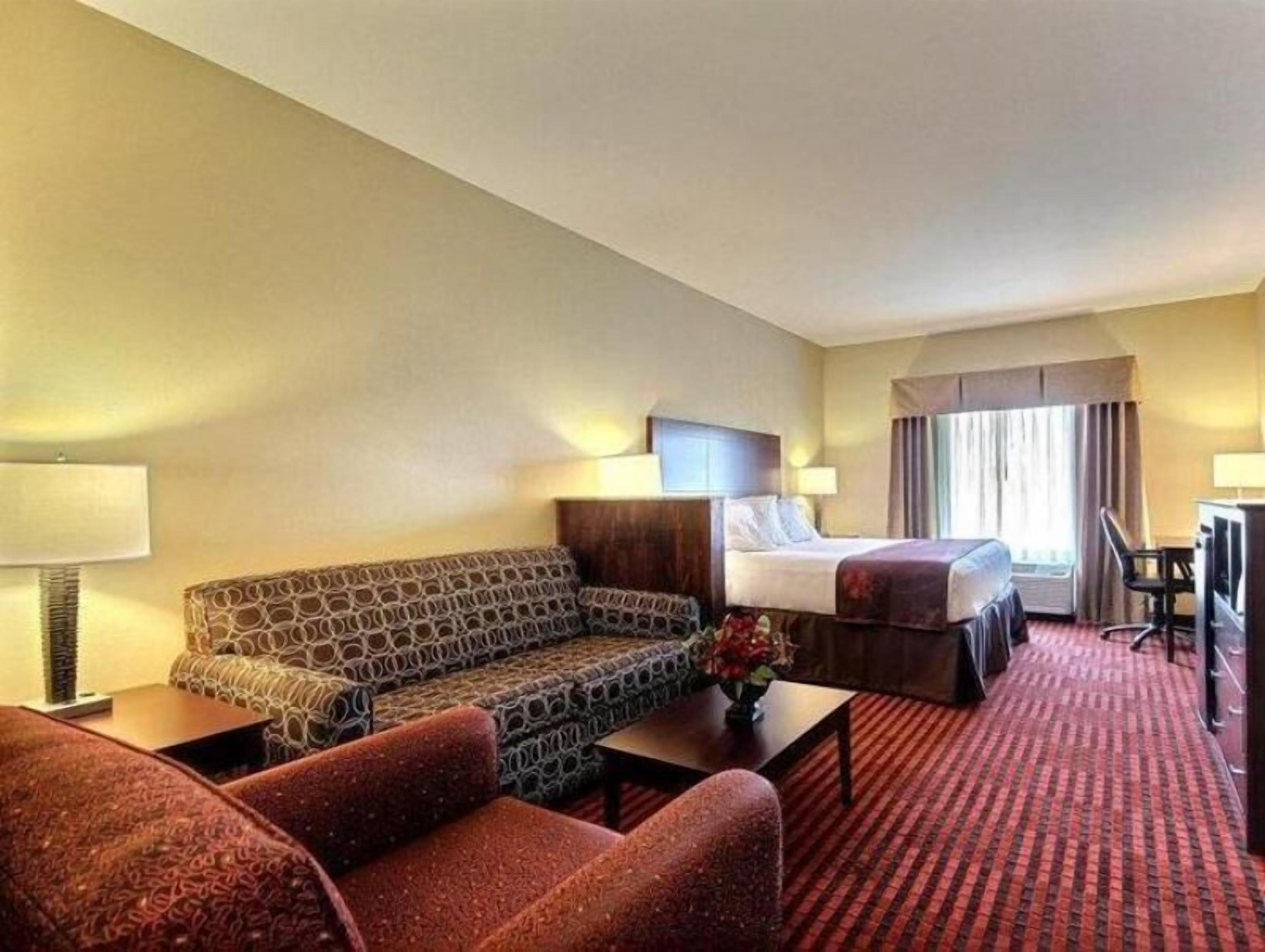 Hypo-allergenic bedding, iron/ironing board, cribs/infant beds