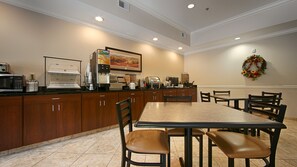 Free daily full breakfast