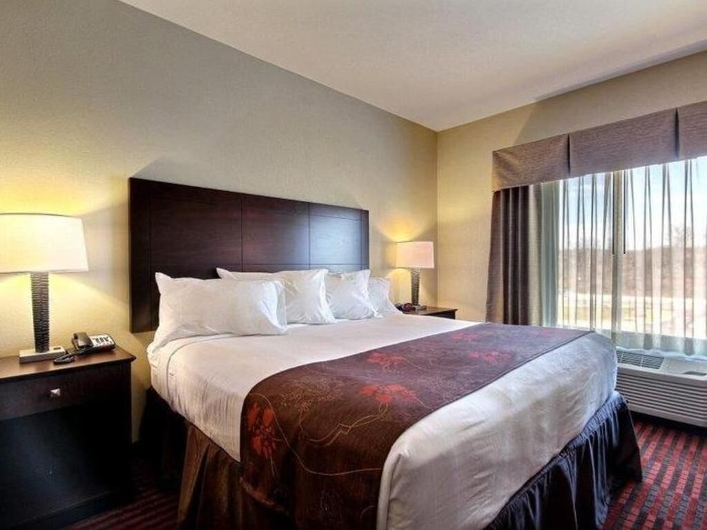 Hypo-allergenic bedding, iron/ironing board, cribs/infant beds