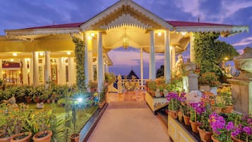 Front of property – evening/night