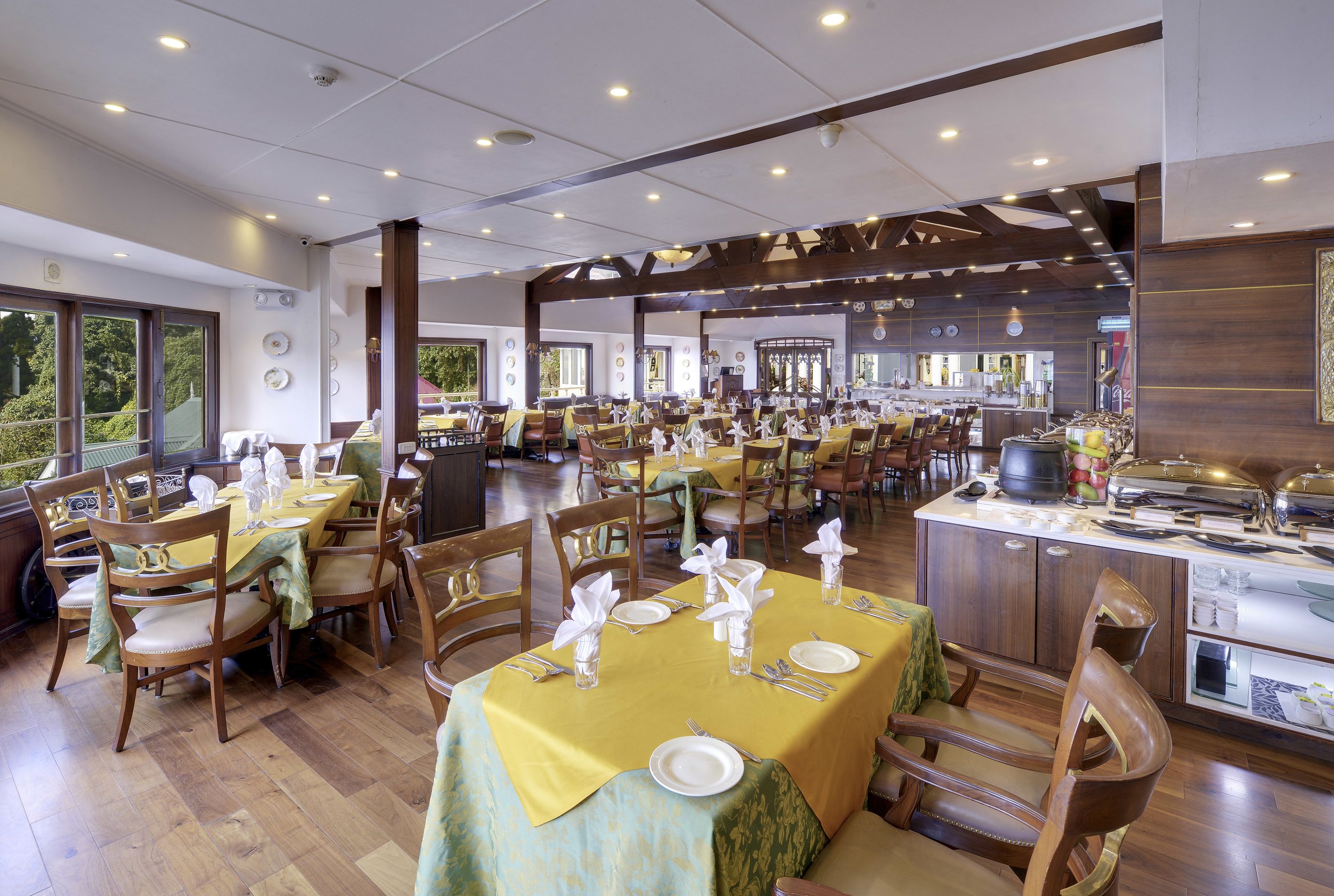 Daily buffet breakfast (INR 750 per person)